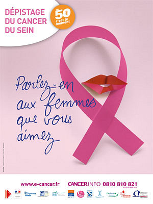 Photo : La Rochelle : mobilisation pour le dpistage du cancer du sein, samedi 22 octobre 2011