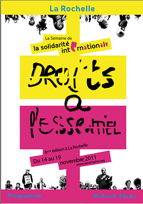 Photo : La Rochelle : Semaine de la solidarit internationale jusqu'au samedi 19 novembre 2011