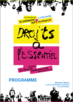 Photo : La Rochelle : programme de la Semaine de la solidarit internationale du 18 au 26 novembre 2013