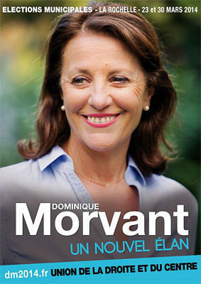 Photo : Dominique Morvant, UMP-UDI, liste de droite et du centre