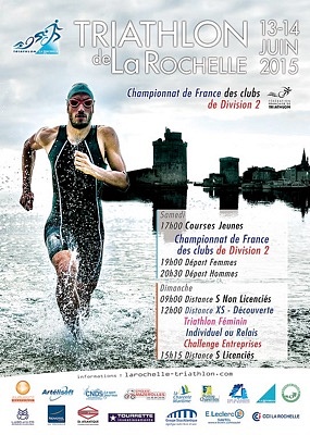 Photo : Triathlon La Rochelle : rendez-vous ct vieux port, samedi 13 et dimanche 14 juin 2015