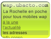 Vers le site La Rochelle en poche pour tous vos mobiles